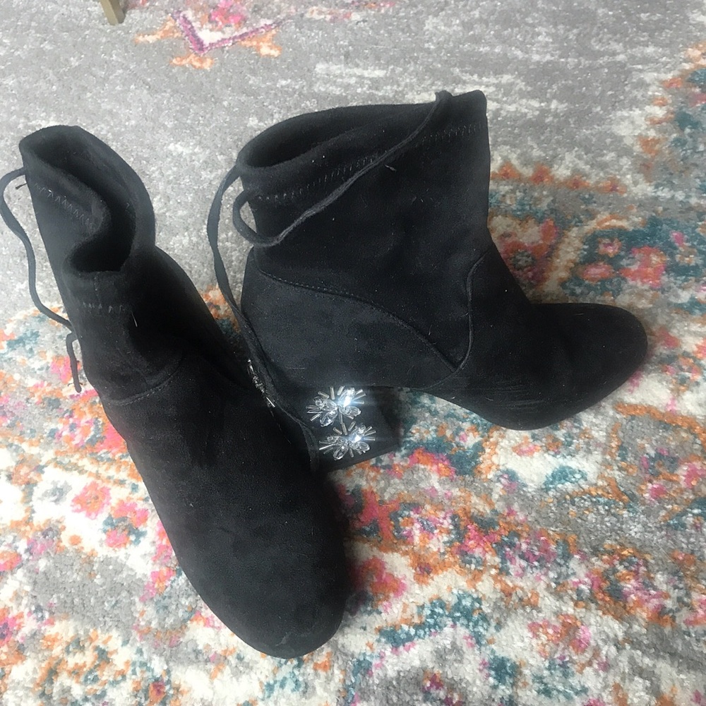 Black Sock Booties